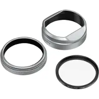 SmallRig 5851 UV Filter & Lens Hood Kit X100VI Silber