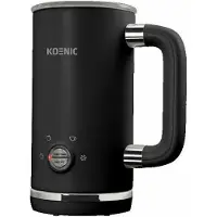 KOENIC KMF 15321 W/B Stand-Milchaufschäumer, 0,3 l FÃ1/4llmenge, 360° Sockel, Aufwärmfunktion, Verschiedene Temperatureinstellungen, Automatische Abschaltung