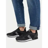 EA7 für Damen. 7X000334_AF18610 Turnschuhe Schnürsenkel schwarz (42), Wohnung, Lässig