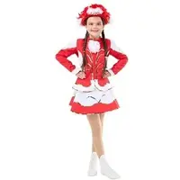 Buttinette Gardekostüm "Aurelia" für Kinder, rot