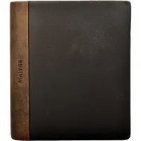 Maître Bundenbach Hamlet Billfold V10 in Dark Brown (0.3 Liter), Geldbörse
