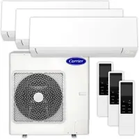 Carrier Multisplit Klimaanlage Set | High Line | weiß | 3x2,5 kW