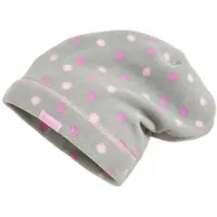 Playshoes Fleece-Beanie in Grau | Gr.: 51 cm