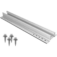 K2 Systems K2 MiniRail Set 2.0 | Kurzschiene für Trapezblechdachmontage | 0 % MwSt. (gem. § 12 Abs. 3 UStG)