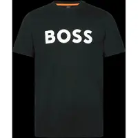 BOSS T-Shirt aus Baumwoll-Jersey mit großem Logo-Print Grösse XL