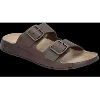 Ecco Cozmo 2-Riemen-Schnallen-Sandalen Braun 41