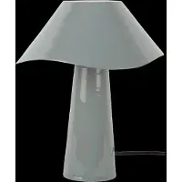 Present Time - Tischleuchte Ameno - Nebeliges Blau - Ø28cm Tischlampe - Nachttischlampe, Wohnzimmer, Schlafzimmer
