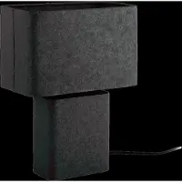 Leitmotiv - Tischleuchte Boaz Recto - Schwarz - 24x14x33cm Tischlampe - Nachttischlampe, Wohnzimmer, Schlafzimmer