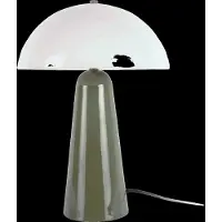 Leitmotiv - Tischleuchte Vidrio Centro - Grün - 30x30x42cm Tischlampe - Nachttischlampe, Wohnzimmer, Schlafzimmer
