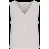 MSCH Copenhagen Damen Blusen Mschdaria Sl Shirt - Ecru - Größe S