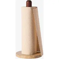 Muubs - Yami Küchenrollenhalter, Ø 15 x 31 cm, Esche natur