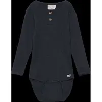 Minymo Body LS Rib dark navy (778) 86