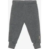 Mikk-Line Wollfilz-Hose Baby, Anthracite Melange, 92