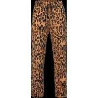 Mini Rodini Fleecehose - Leopard - Beige - - 4-5 Jahre (104-110) - Fleecehosen
