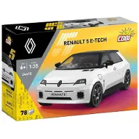 COBI Renault 5 E-Tech weiss Maßstab 1 35