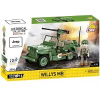 COBI 2296 Willys MB & M2 Gun