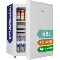 Heinrich´s Getränkekühlschrank HKB 4388, 58L Mini-Kühlschrank für Getränke