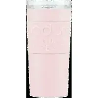 Bodum Thermobecher Travel Mug Vakuum Gepoedercoat Rostfreier Edelstahl Light Pink 350 ml