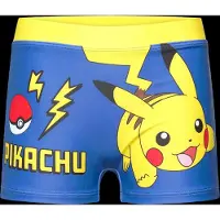 Pokémon Pikachu Jungen Badehose Badepant Boxer in Blau | Gr.: 104