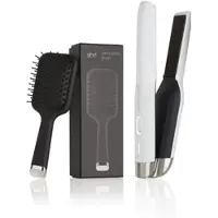GHD unplugged Styler weiß + mini paddle Brush gratis