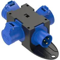 Pce CEE strømfordeler 9430401 9430401 230 V 16 A
