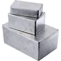 Hammond Electronics Gehäuse Aluminium 125x80x55mm