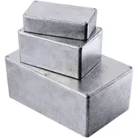 Hammond Electronics 1590LLB 1590LLB Universalkabinet 50 x 50 x 25 Aluminium Trykstøbt Aluminium 1 stk