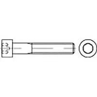 Toolcraft TO-6856044 Zylinderkopfschraube M5 20 mm Innensechskant DIN 912 Stahl verzinkt 500 St.