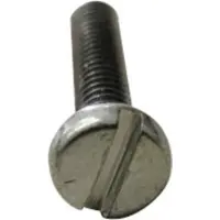 Toolcraft 1059612 Zylinderschrauben M4 16 mm Schlitz DIN 84 Edelstahl A2 1000 St.