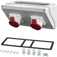 Hensel HEN MiCB11 Verteilergehäuse 2xCEE 16A 5-polig 6h