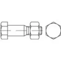 Toolcraft Toolcraft, Schrauben, Sechskant-Passschrauben M12 35 mm Aussen (100 Schrauben pro St?ck)