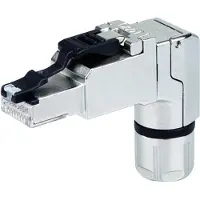 Telegärtner RJ45 Stecker gewinkelt, feldkonfektionierbar