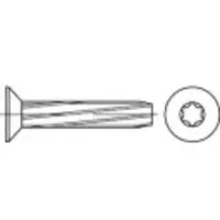 Toolcraft 141871 Schneidschrauben M4 25 mm T-Profil DIN 7516 Stahl galvanisch verzinkt 1000 St.
