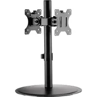 Speaka Professional Doppelmonitor Halterung mit Standfuss