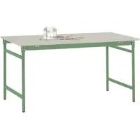 Manuflex BB3011.6011 Beistelltisch BASIS stationär mit Melamin-Tischplatte in