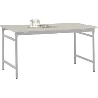 Manuflex BB3011.9006 Beistelltisch BASIS stationär mit Melamin-Tischplatte in