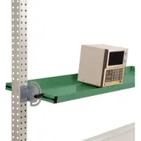 Manuflex ZB3923.6011 Neigbare Ablagekonsole für UNIVERSAL und PROFI, Nutztiefe 495 mm. Für Tischbreite 1500 mm