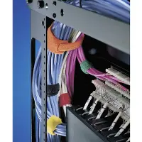 Hellermanntyton Kabel-Klettverschlüsse, schwarz, 10 Stück