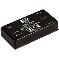 MEAN WELL RSDW20G-12, 18 - 75 V, 20 W, 12 V, RoHS, 50,8 mm, 35 g