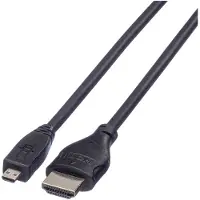 Roline micro HDMI (Typ D) — HDMI (Typ A)