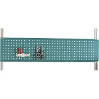 Manuflex ZB8273.5021 Werkzeug-Lochplatte für Alu-Aufbauportale, Nutzhöhe = 300 mm. Für Tischbreite 1500 mm