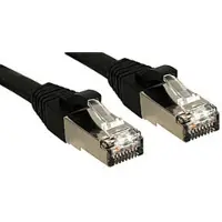 Lindy 45606, 7,5 m, Cat6, S/FTP (S-STP), RJ-45, RJ-45, Schwarz