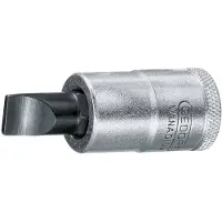 Gedore Steckschlüsseleinsatz IS 19 1/2 Zoll Schlitz 12mm L.60mm