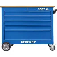 Gedore Rollwerkbank mit 5 Schubladen