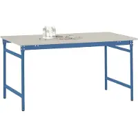 Manuflex BB3031.5007 Beistelltisch BASIS stationär mit Melamin-Tischplatte in