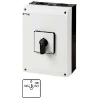 Eaton T5-4-8902/I5, Kippschalter, 4P, Schwarz, Weiß, IP65, 200 mm, 197 mm