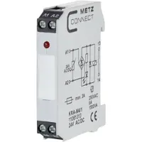 BTR NETCOM BTR 11061313 Koppelbaustein 24V AC/DC KRA-M4/1 grün 1 Schl. 250VAC/DC 6A - 10 Stück