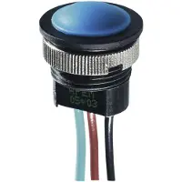 APEM IAR3F1200 Trykknap 24 V/DC 2 A 1 x Off/(On) Tastende IP67 (front) 1 stk
