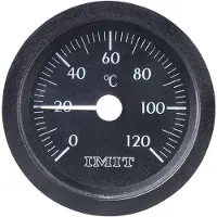 IMIT 100847 Kapillar-Einbau-Thermometer groß