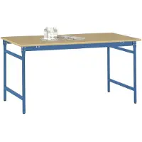 Manuflex BB3015.5007 Beistelltisch BASIS stationär mit Multiplex-Tischplatte in